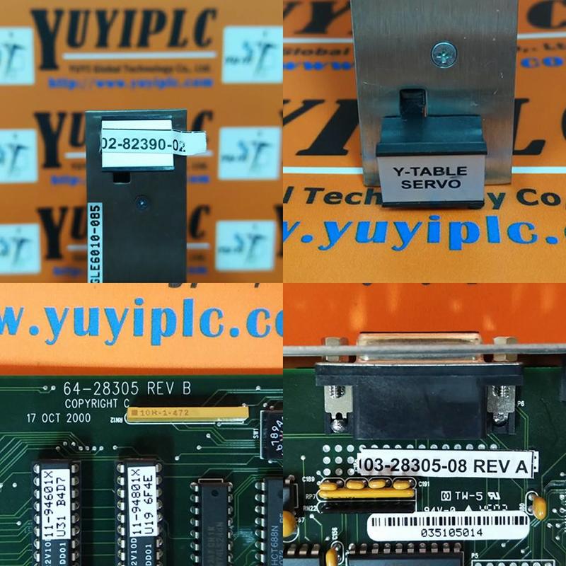 ASM 02 82390 02 03 28305 08 REV A 64 28305 Y TABLE SERVO 裕益科技自動化設備可程式